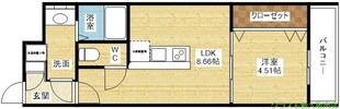 ガレリア加島の物件間取画像